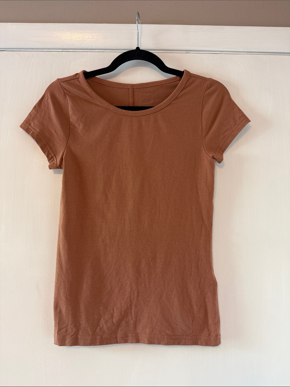 Banana Republic Short Sleeve True Hues Tee in Rust